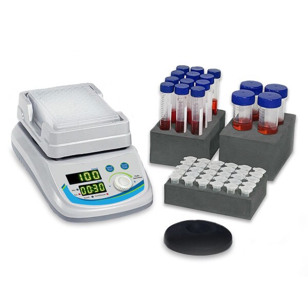 Vortex mixer, microplates & tubes